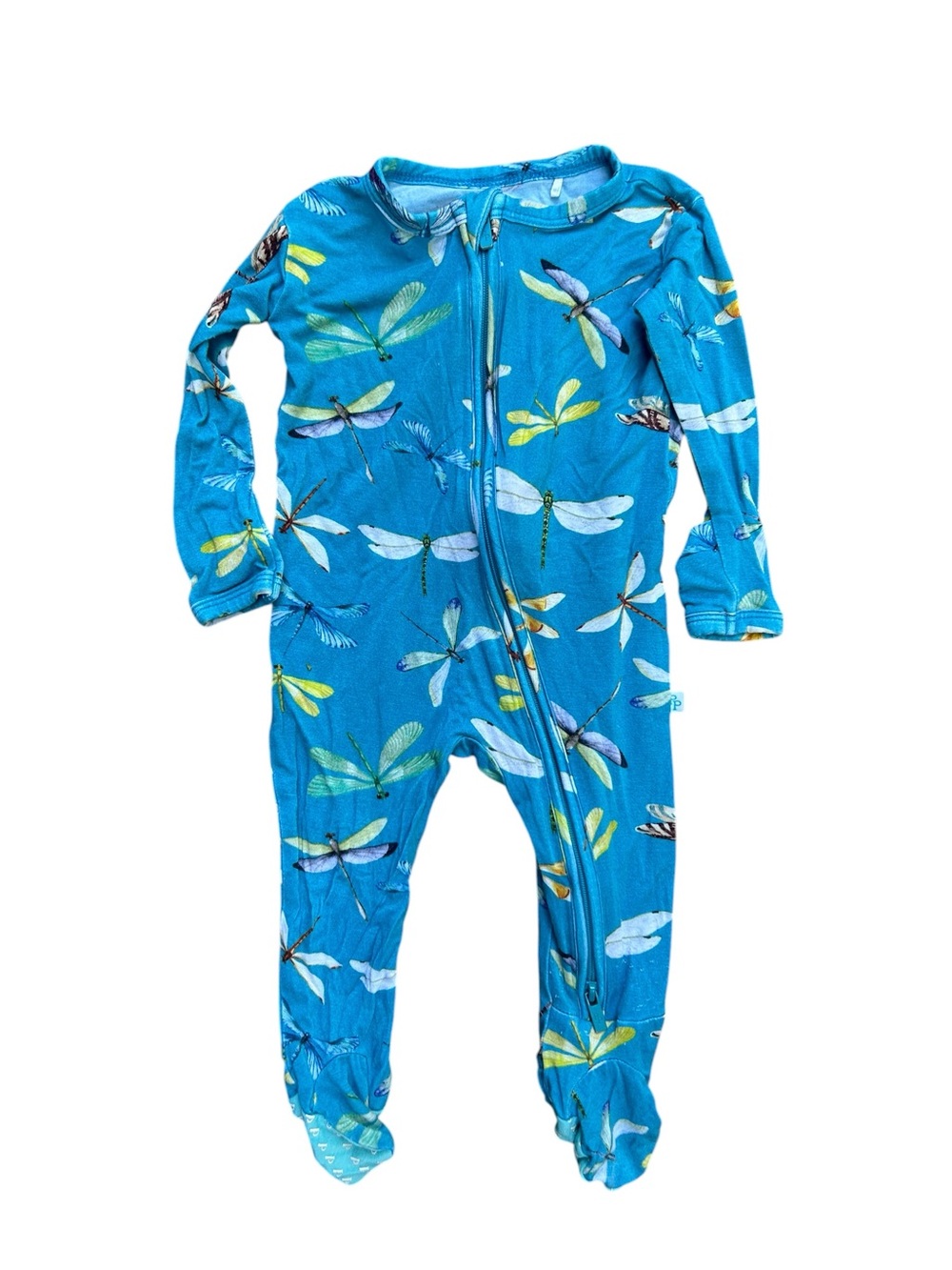 Posh Peanut Dragonflies Baby Onesie Footie (0-3 mos) Pajamas Newborn